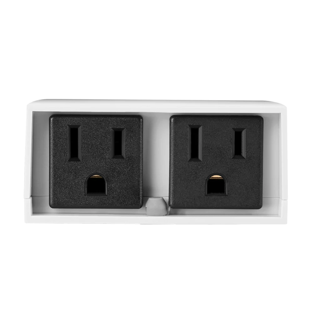 欧盟标准白色 wifi 无线防水触摸开关插座