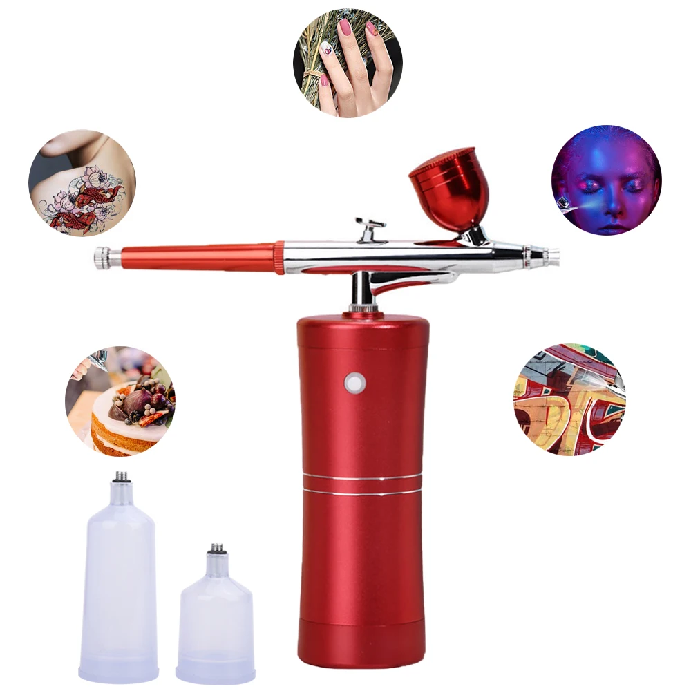 

OEM Factory Tan Compressor Kit Airbrush Tattoo Care For Decorating Cakes