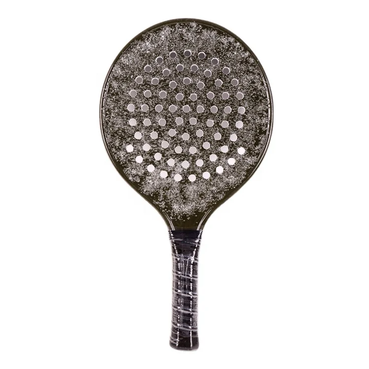 

Fiberglass Beach Tennis Racket Glass Fiber Beach Paddle Glass fiber EVA Filling beach racket paddle