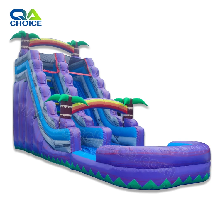 

Large garden water slides commercial water slide backyard inflatables, Customized color