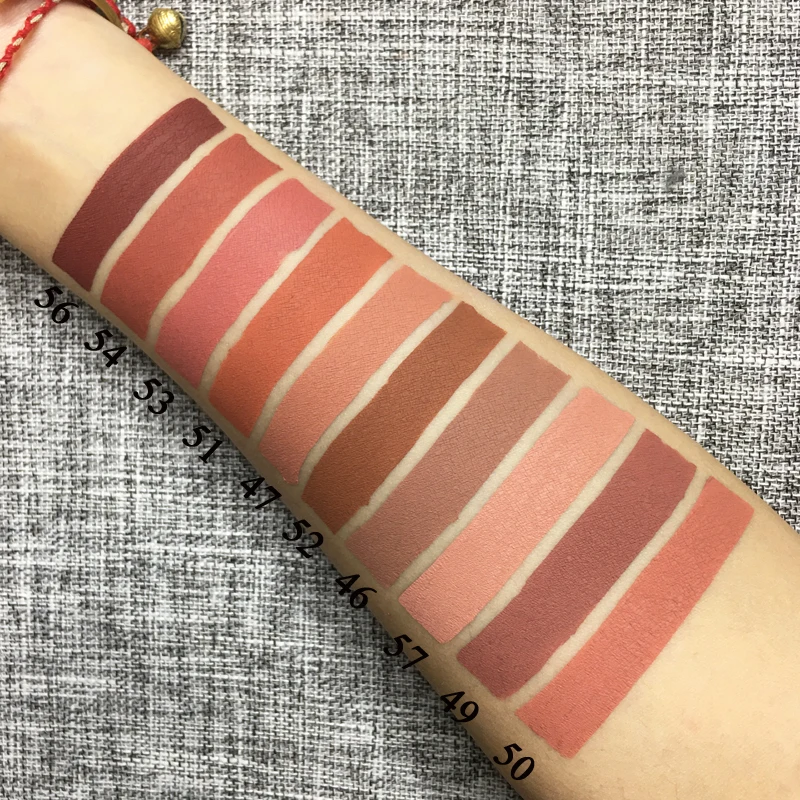 

Popular design private label lipgloss nude matte liquid lipstick