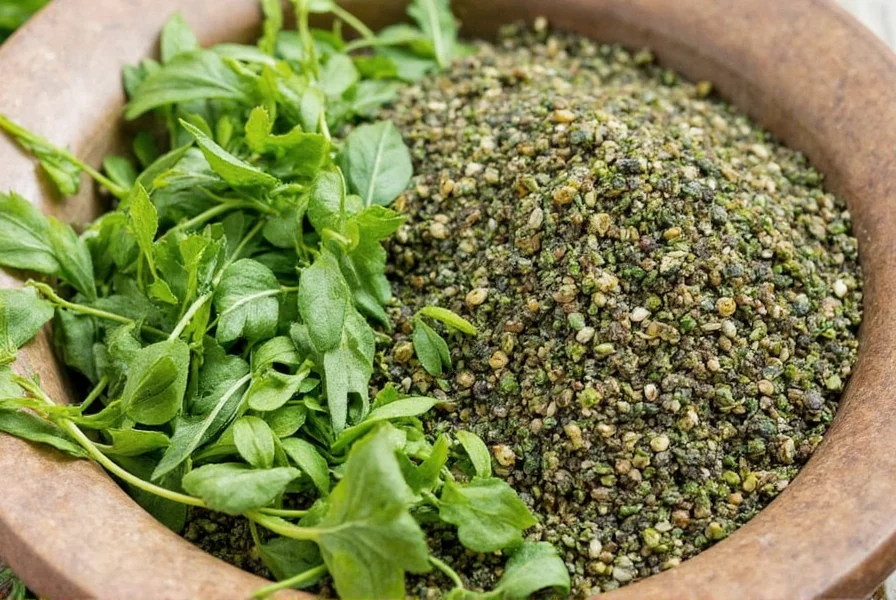 Italian pasta dish garnished with fresh oregano