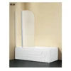 Small Space Bath Shower Glass Screen & Flexible Folding Bathtub Shower Door For Room