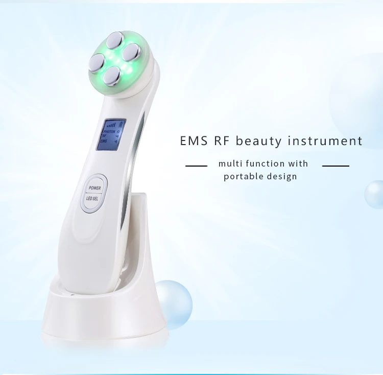 

Muti function Skin Rejuvenation Device Electroporation Needleless Mesotherapy Apparatus Photon light EMS RF beauty instrument