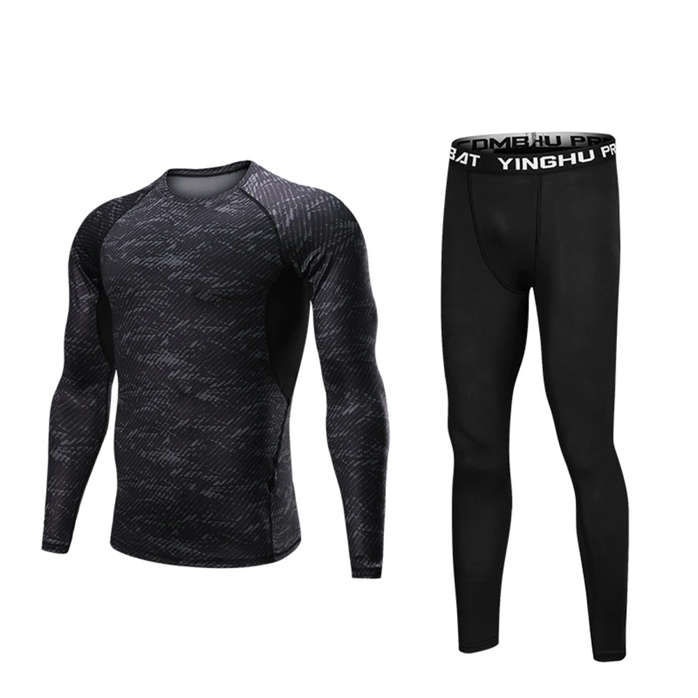 

FunFishing Men's Fitness Sports Wear Workout Sport Exercises Outdoor Sets Gym Clothing