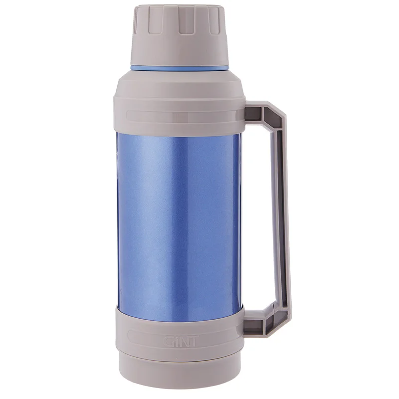 

GiNT New Design Wholesale Manufactory Thermal Flask Insulated Hot Water Glass PP 2L Capacity Thermal Bottles for Water, Customized colors acceptable