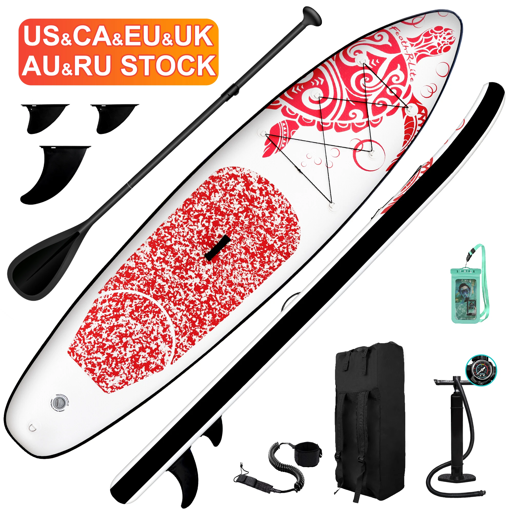 

FUNWATER Dropshipping OEM foldable surf board kids sup wake boards wakeboard gladiator sup board padel surf paddleboard gonflabl