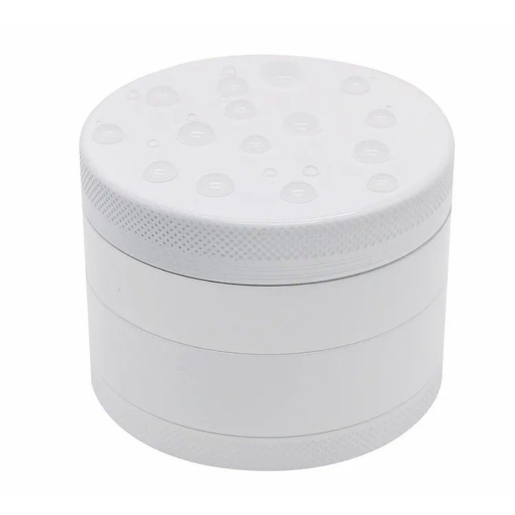 

TOBACCO 63mm ceramic paint smoke grinder aluminum alloy four-layer grinder high quality ceramic paint smoke grinder