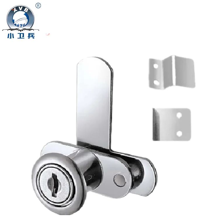 Factory Hot sale 201 Drawer lock with seven - word shape piece zinc alloy safe lock drawer
