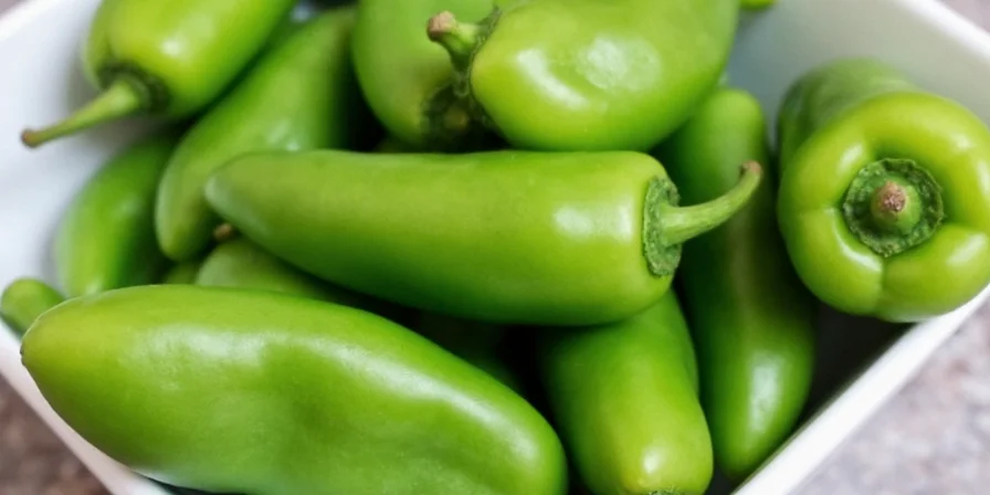Chef roasting Hatch chiles in kitchen