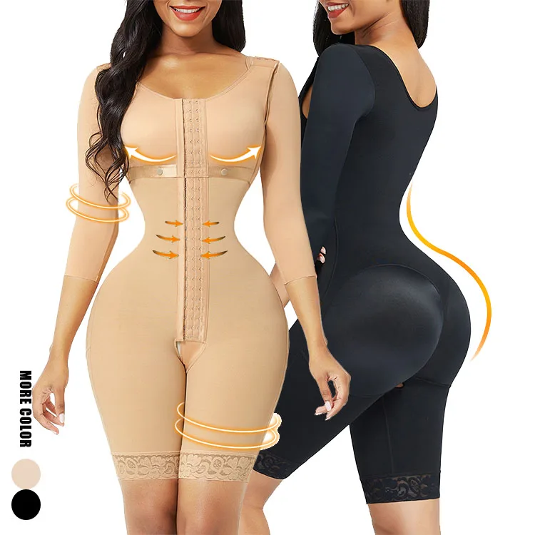 

New Design Fat Tummy Trimmer Compression Body Shaper Shapewear For Women, As show