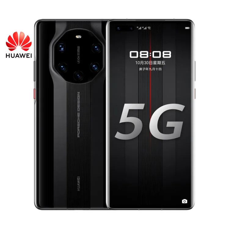 

Original HUAWEI Mate 40 RS Porsche Design 5G Cell Phone Kirin9000 6.76'' Camera 12GB+256GB 66W Super Charge Mobile Phones