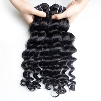 

Wholesale price One Donor cuticle aligned deep wave Brazilian hair human raw virgin hair extensions for black women