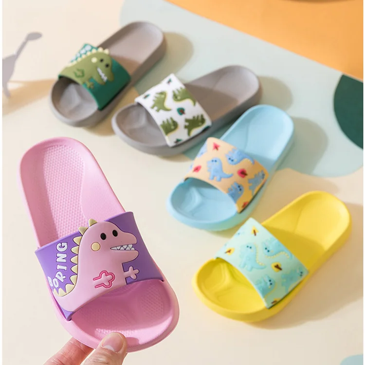 

High Quality Flat Platform Colorful Cute Summer Teen Kids Summer Sandals Slippers