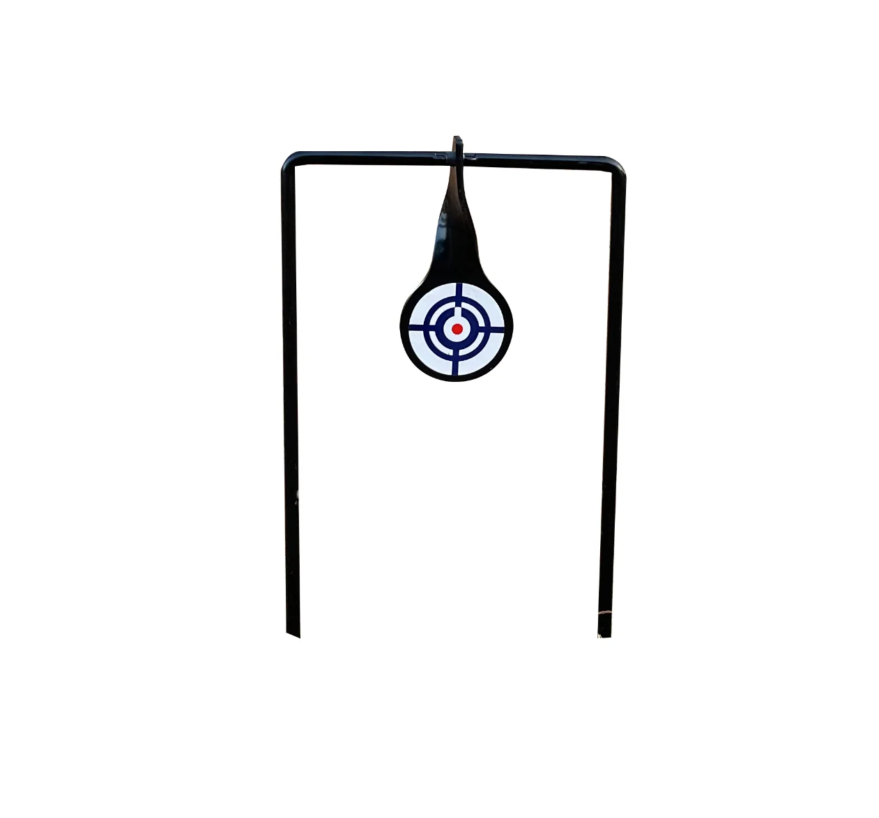 

Best quality wholesale metal steel reset rotating target for practice, Black