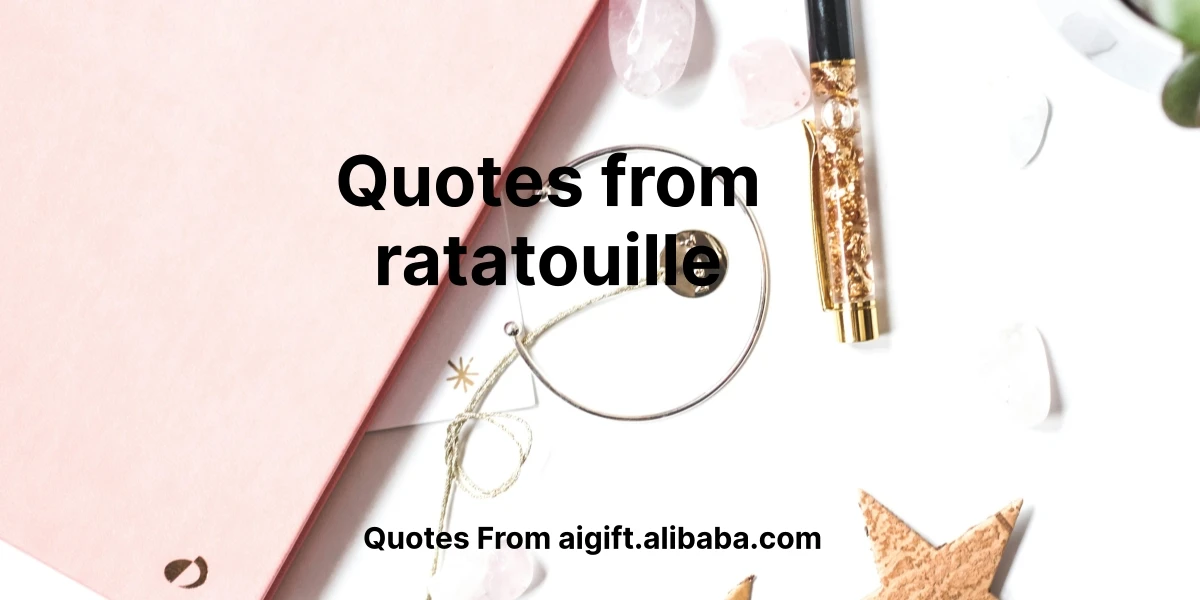 quotes from ratatouille