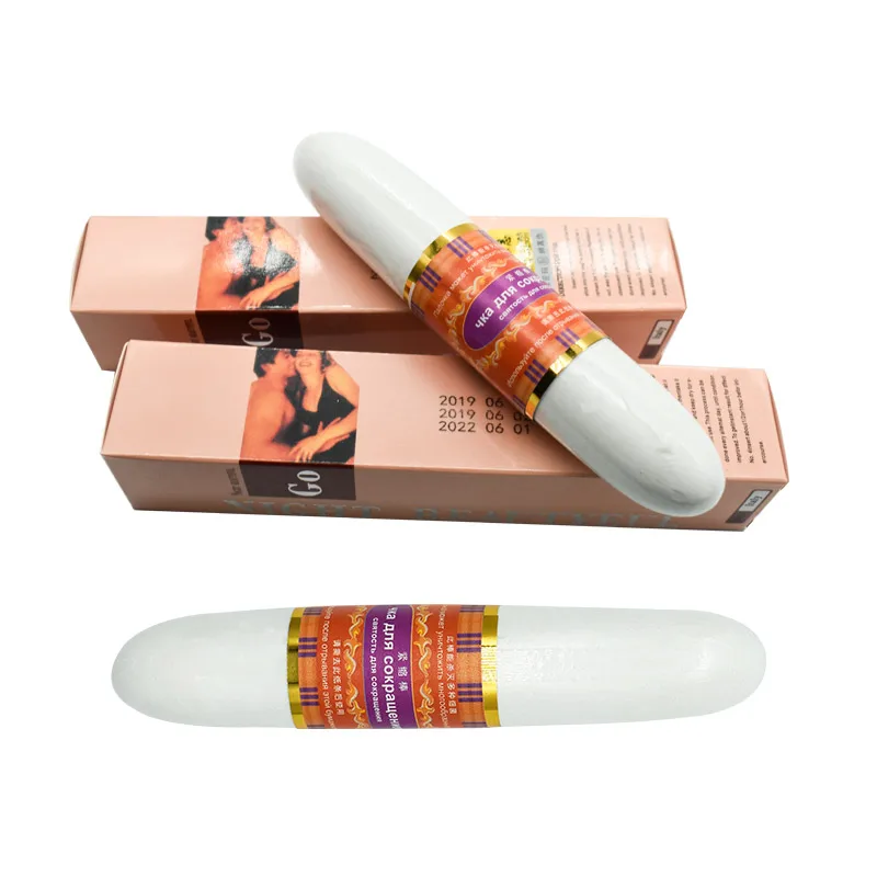 

Safe Vaginal Lubricant Chinese Vaginal Shrinking Vaginal Tightening Stick, White