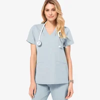 

new fashion wholesale medical nursing scrubs uniforms set