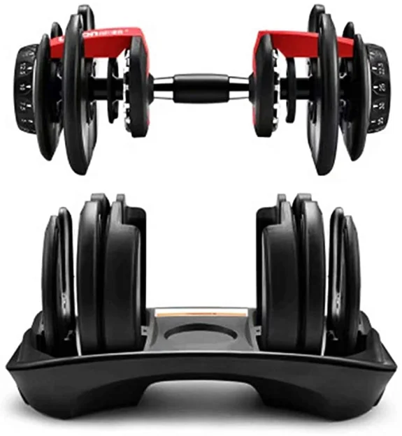 

wholesale gym fitness weight lifting adjustable dumbbells set40kg