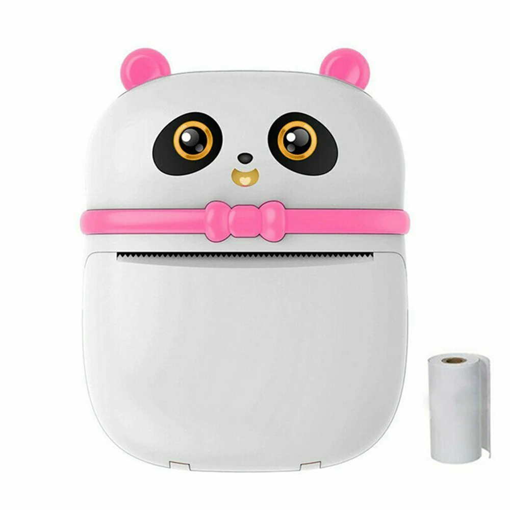 

Mini Printer With Smartphone Thermal Paper Photo Pocket Sticker Printer Kids Camera Wireless Android IOS Instant Printer