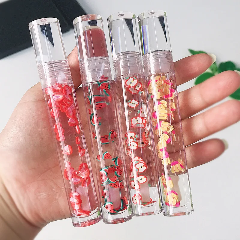 

New trends Fruit water toot lip oil gloss transparent lip glaze colorless lip gloss moisturizing