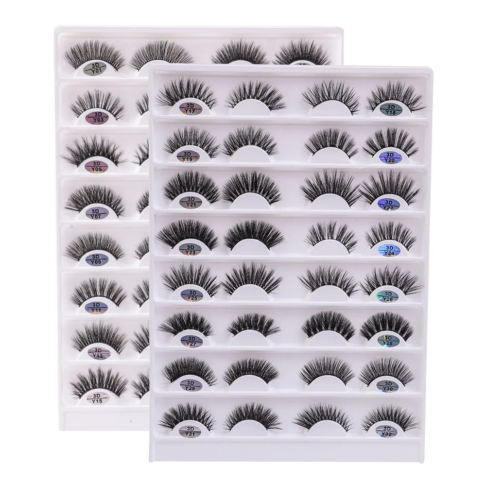

Private label silk premium faux mink eye lashes invisible band 3d mink fur eyelashes clear strip lashes, Black color