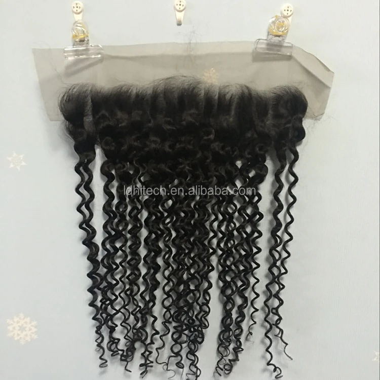 

Fast shipping 13x4 body wave Brazilian human hair lace frontal closure with baby hair, Natural color
