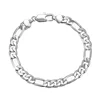 76629 Xuping fashion rhodium plated American trend popular chain bracelet