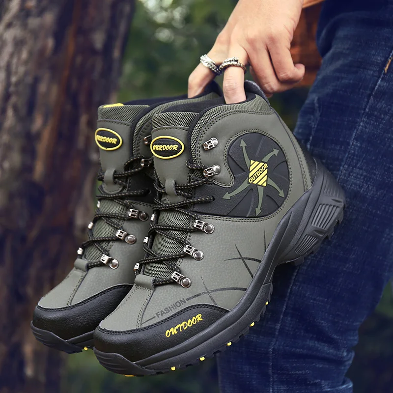 

Travel Far Outdoor Wearable Waterproof Antislip Casual Hiking Shoes