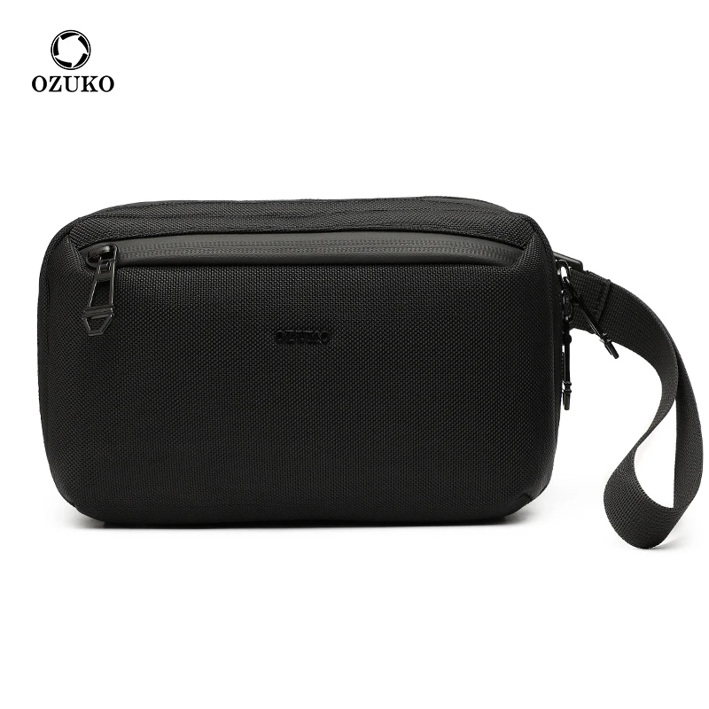 

OZUKO 9673 Fashion Lightweight Casual Portable Handbag For Men Hiking Waterproof Sling Bag Sales Multifunctional Crossbody Bag