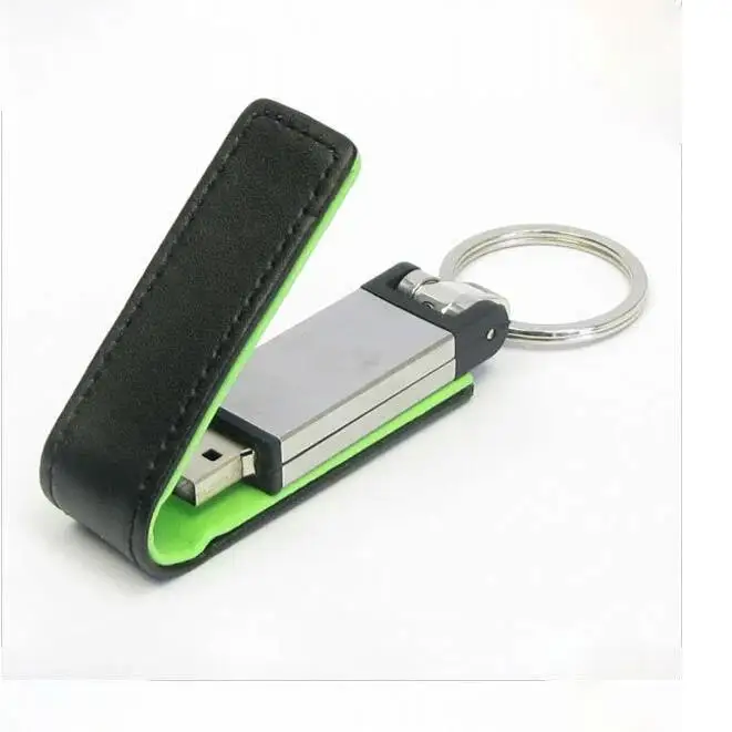 Leather USB Flash Drive Pen Drive 4GB 8GB 16GB 32GB Pendrive creative 64GB USB Stick - ANKUX.COM