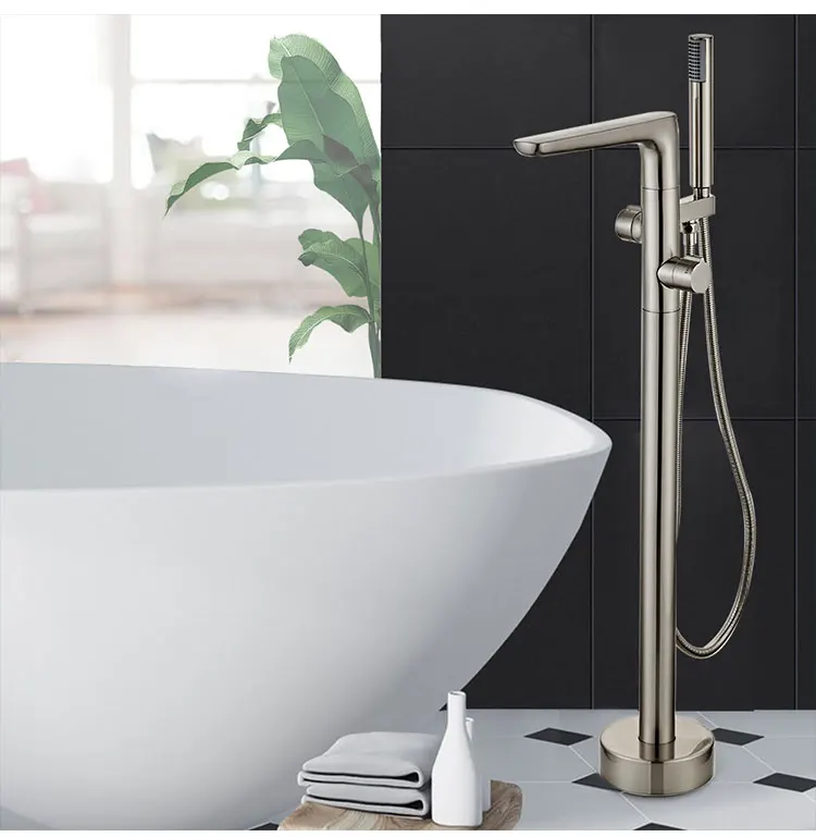 2020 best sale shower mixer faucet handle bathroom banera shower faucet freestanding bathtub faucet