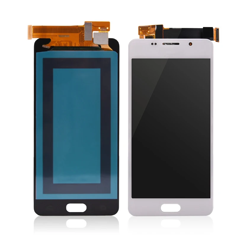 

Mobile phone lcds for samsung galaxy A5 lcd Touch screen for samsung A5/A510 lcd display, White/gold/ black
