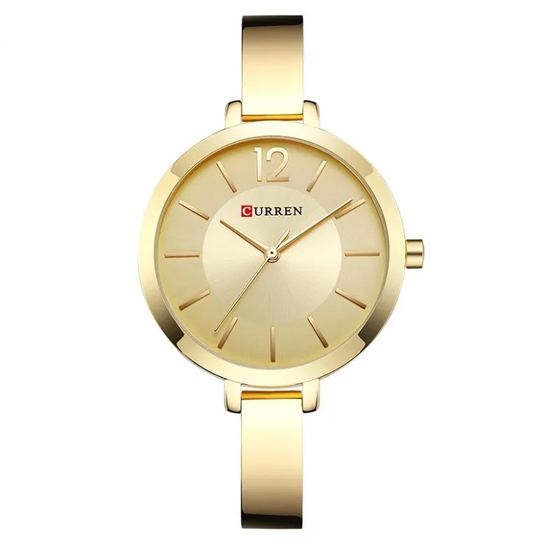

Waterproof curren 9012 female watches women blinged wristwatches, 5 colors
