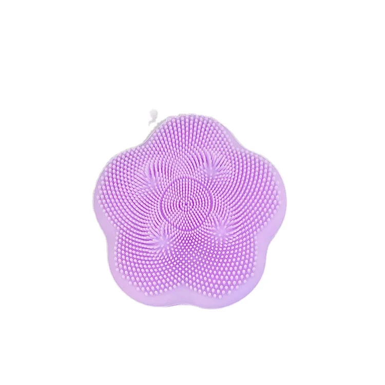 

USB Rechargeable waterproof silicone face brush deep cleansing beauty Facial Brush, Pink ,purpule