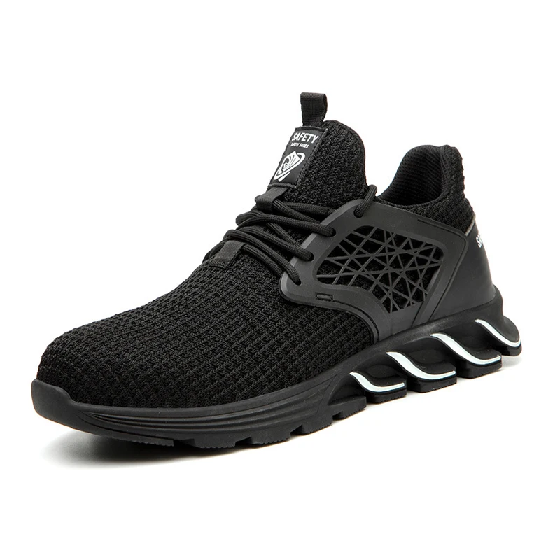 

SF9007 ITEC high quality rubber work sport steel toe big size 48 men jogger safety shoes