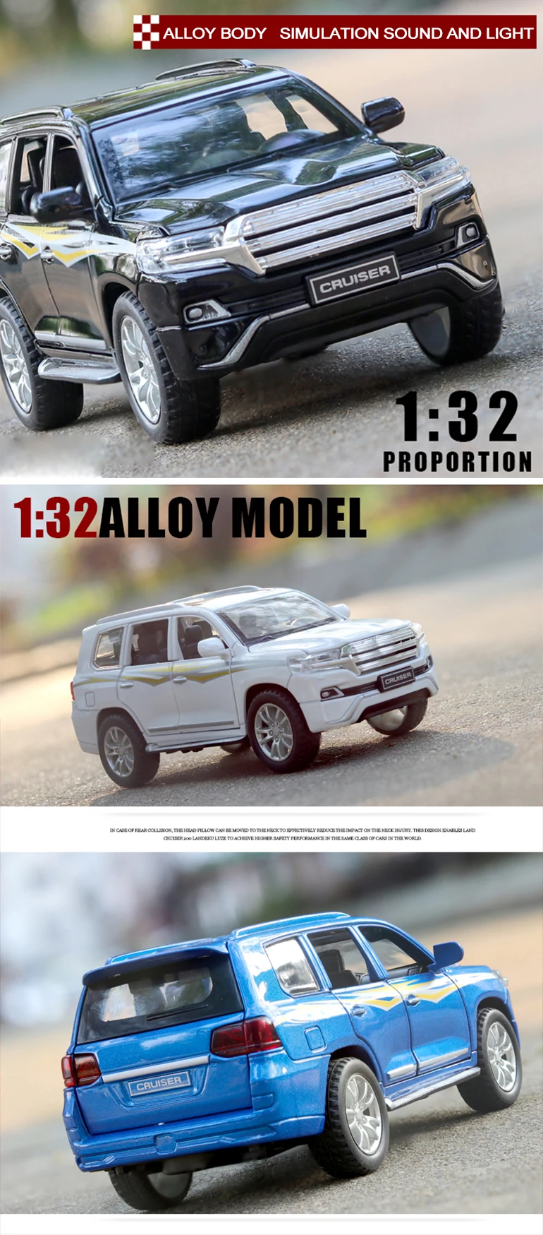 6 opening door pull back simulation diecast metal 1:32 kids alloy die cast model toy car toys with sound and light
