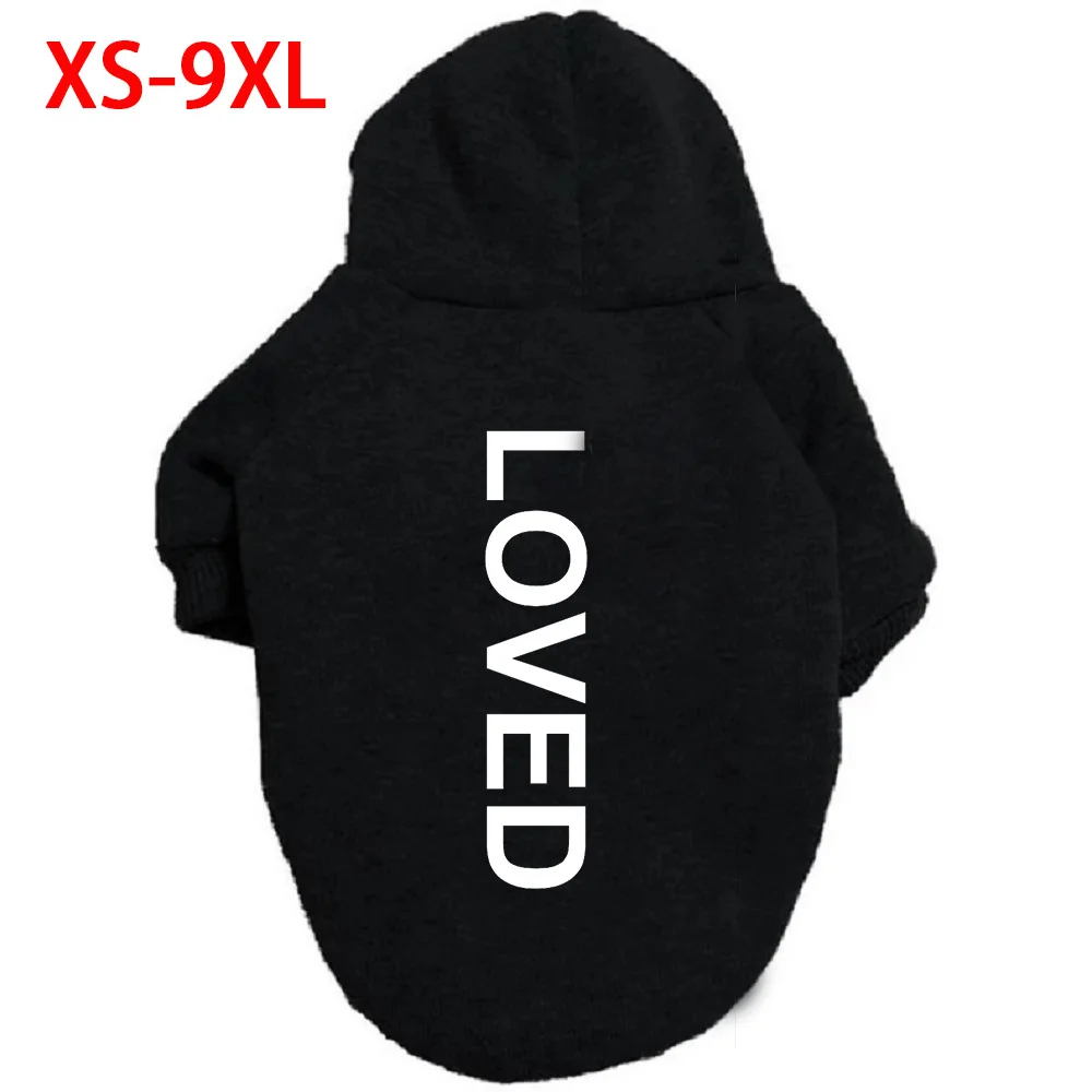 

Pet Dog Clothes Hoodie Autumn Winter Warmth Thickened Sweatshirt Puppy Clothing