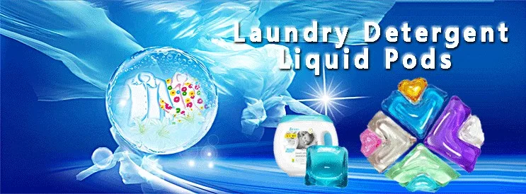 water soluble organic laundry detergent liquid pods