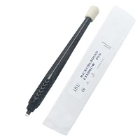 

Factory Price Semi Disposable Microblading Pen 18U For Permanent makeup eyebrow manual hand tools