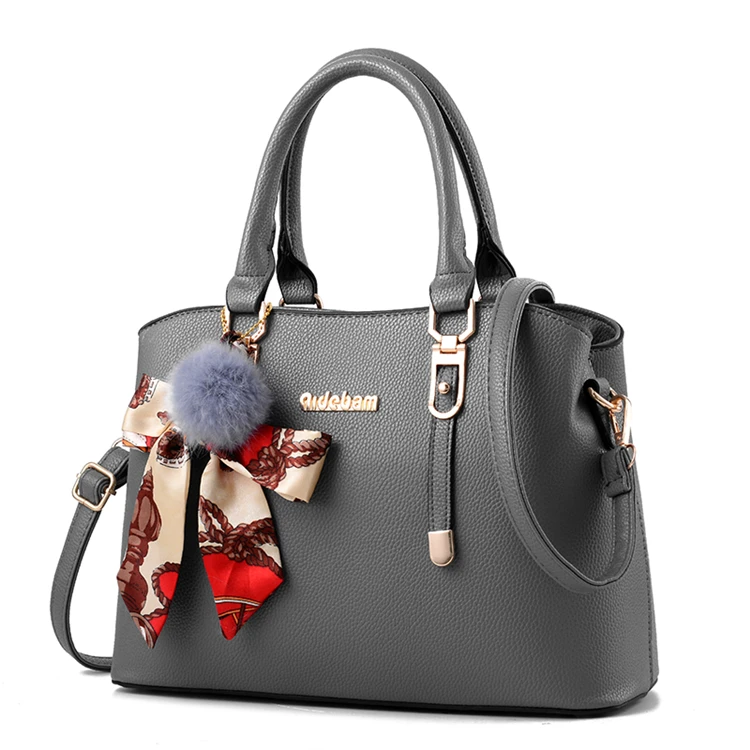 

2020 Ladies Fashion PU Leather Totes Shoulder Luxury Tote Bags Women Handbags From China, Customizable