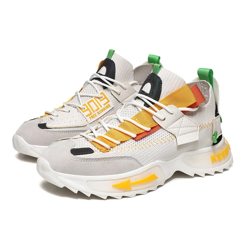 

Men's casual shoes hip hop Sneakers men comfortable adult sports mesh breathable high quality men's fashion sneakers