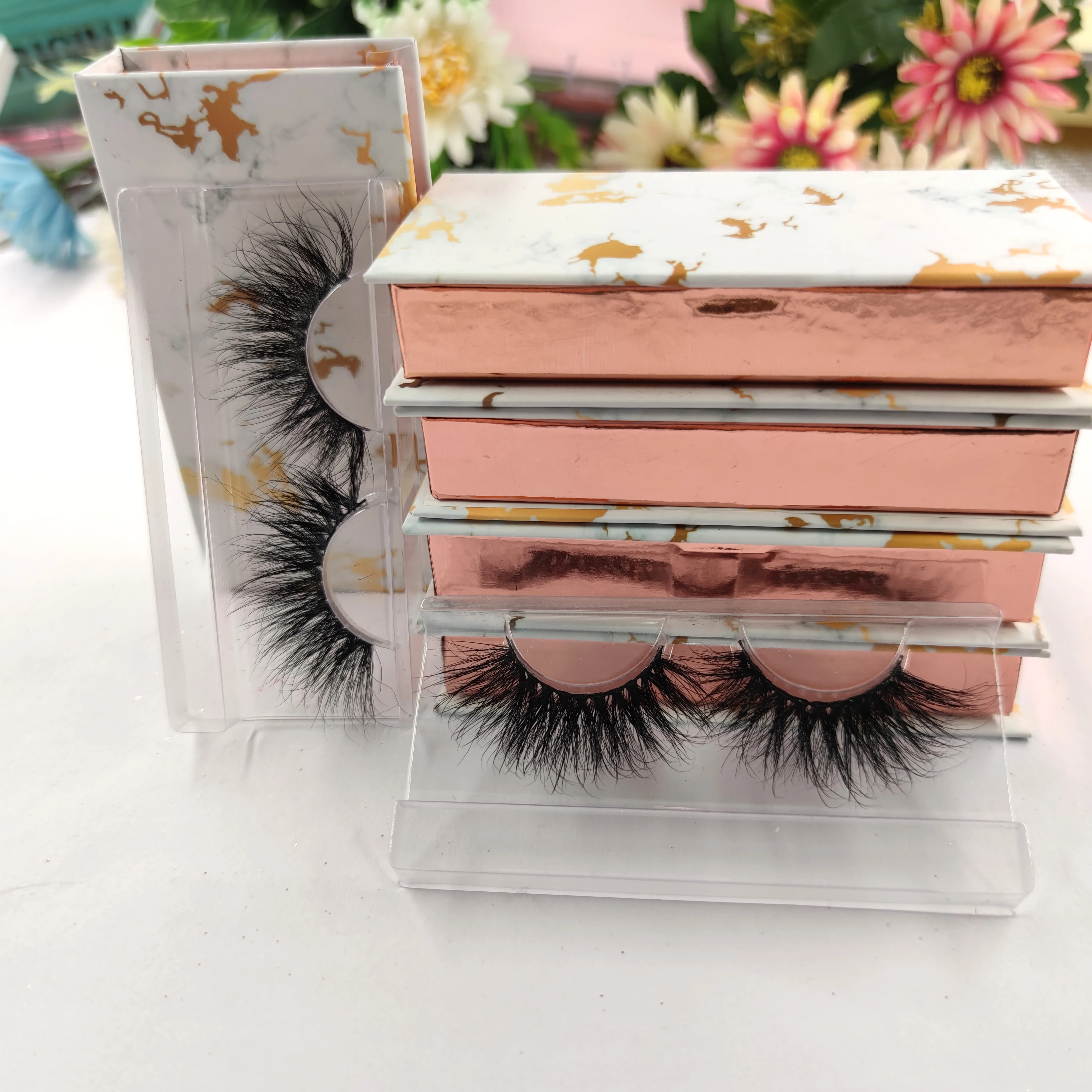 

wholesale 2021 newest style custom label high quality 100% real 18mm 22mm handmade cruelty free mink eyelashes vendor