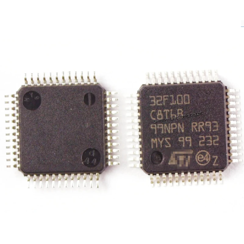 

integrated circuit STM32F100C8T6B STM32F100C6T6B STM32F098RCH6 LQFP100 Processors and Microcontrollers ic chip