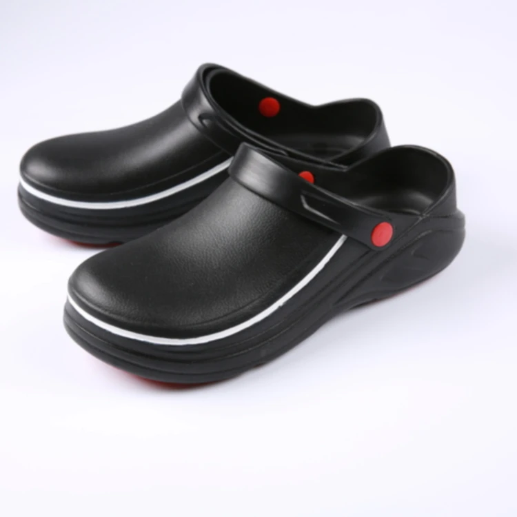 

HN0015 Hot Selling Slip Resistant Waterproof EVA Black Hospital Doctors Nurse Unisex Work Safety Shoes Wholesale Kitchen Chef Sh