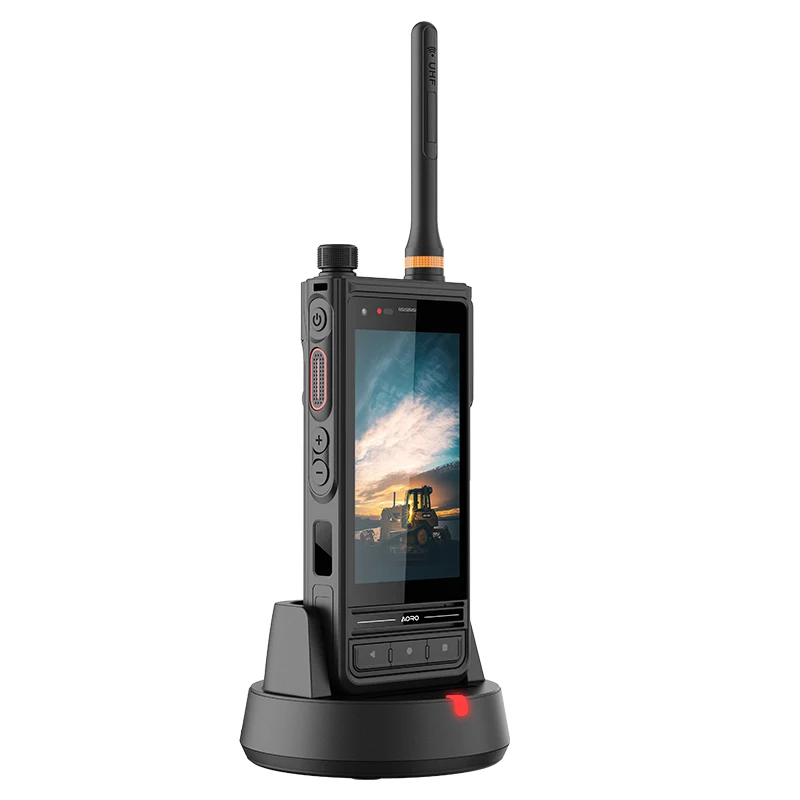 

4Watts DMR mobile Radio VHF Professional Android 10 4G LTE Multi-mode Advanced Radio Walkie Talkie DMR UHF Rugged DMR Radio