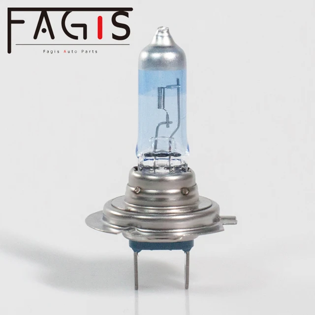 Fagis h7 12v 55w px26d super white blue hot sale car headlight halogen lamp auto bulb