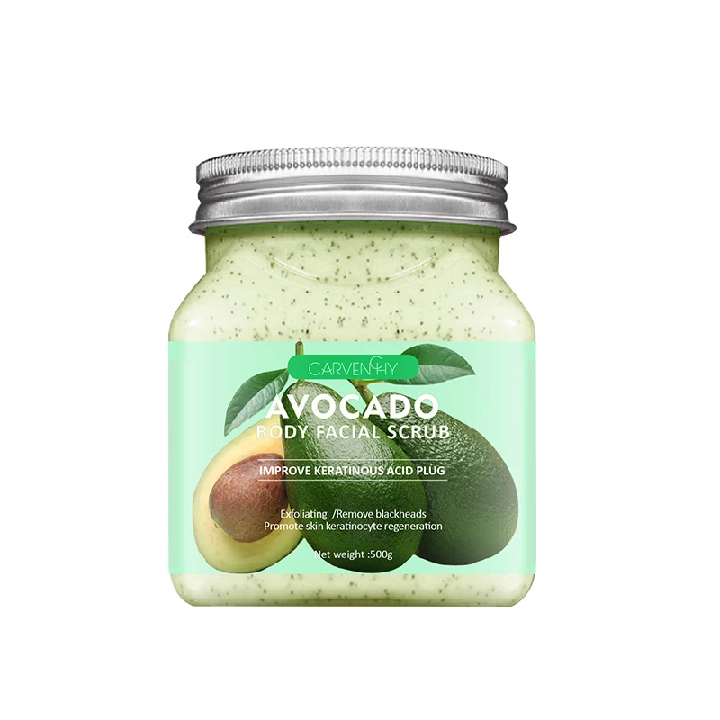 

Carvenchy Moisturizing Cleansing Avocado Scrub Natural Vegan Exfoliating Body Scrub