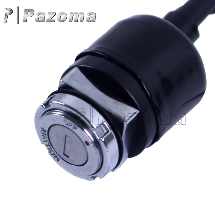 Motorcycle Steering Lock Ignition Switch Lock And Fuel Gas Tank Cap For Honda Yamaha Suzuki