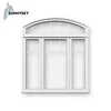 European style vinyl width UPVC casement sizes window